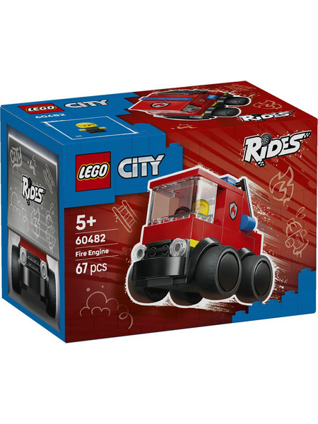Lego City Rides Fire Truck για 5+ Ετών 60482