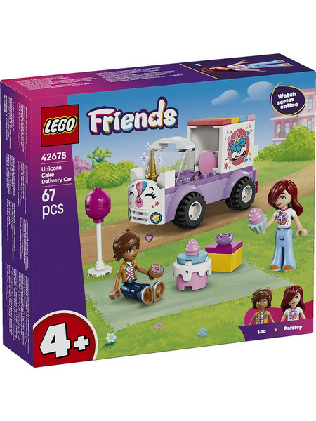 Lego Friends Unicorn Cake Delivery Car για 4+ Ετών 42675