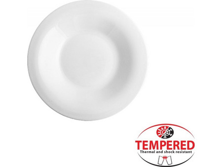 CoK Spain Tempered Elba Πιάτα Βαθιά Οπαλίνης 24cm 12τμχ ELBA-DP-24