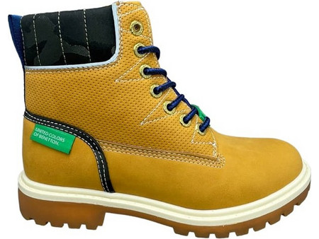 Benetton Everest Label Ανδρικά Αρβυλάκια Κίτρινα BTK128004-9072