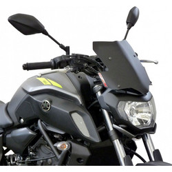 Fabbri YX198/ΧDX Φιμέ Ζελατίνα Μηχανής για Yamaha MT-07 '18-'19 285x300mm