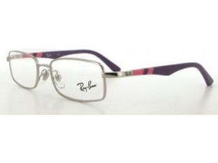 Ray-Ban RY1030-4013 Παιδικός Σκελετός Γυαλιών Οράσεως Μεταλλικός Ασημί Μαύρος