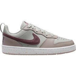 Nike Court Borough Παιδικά Sneakers Μπεζ Καφέ IQ2725-001
