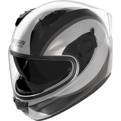 Nolan N60-6 Bifase 349 White Grey Κράνος Μηχανής Full Face 1400gr
