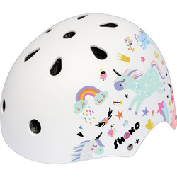 AS Company Shoko Unicorn Sparkle Παιδικό Κράνος Ποδηλάτου Πόλης με Led 5004-50537