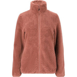 Whistler Γυναικεία Ζακέτα Fleece Μακριά με Φερμουάρ Σομόν W243194-1109