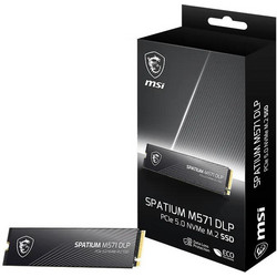 MSI Spatium M571 DLP SSD 2TB M.2 NVMe PCI Express 5.0