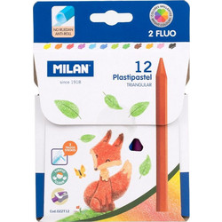 Milan Plastipastel Ξυλομπογιές Σετ 12τμχ