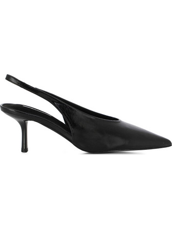 Corina Γόβες Slingback Δερμάτινες με Τακούνι Στιλέτο Μαύρες 1048S2606241