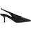 Corina Γόβες Slingback Δερμάτινες με Τακούνι Στιλέτο Μαύρες 1048S2606241