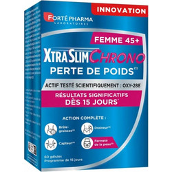 Forte Pharma XtraSlim Chrono Women 45+ Συμπλήρωμα Διατροφής 60 Κάψουλες