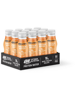 Optimum Nutrition Protein Water Tropical Fruits Πρωτεΐνη Ορού Γάλακτος 12x350ml