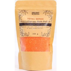 Ancient Wisdom Total Detox Άλατα Μπάνιου Κρύσταλλοι 350gr