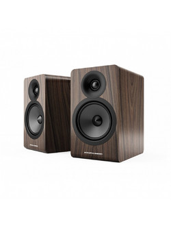 Acoustic Energy 100 Ζεύγος Ηχείων Hi-Fi Βιβλιοθήκης 75W 2 Δρόμων Dark Walnut