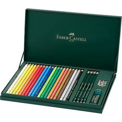 Faber-Castell Polychromos Κασετίνα Ξυλομπογιές Σετ 20τμχ