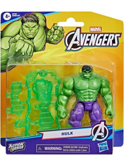 Hasbro Marvel Avengers Actionverse Hulk Φιγούρα Δράσης για 4+ Ετών 11cm