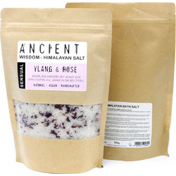 Ancient Wisdom Sensual Himalayan Άλατα Μπάνιου Κρύσταλλοι 500gr