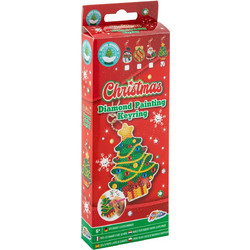Grafix Christmas Keyring Diamond Painting Kit 800038