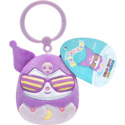 Jazwares Squishmallows Sanrio Hello Kitty & Friends Kawaii Tokyo Kuromi με Κλιπ