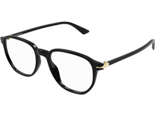 Montblanc MB0366O 001 Ανδρικός Σκελετός Γυαλιών Οράσεως Κοκάλινος Μαύρος