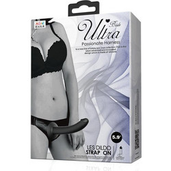 Baile Ultra Passionate Les Dildo Εσώρουχο Strap On με Dildo Μαύρο