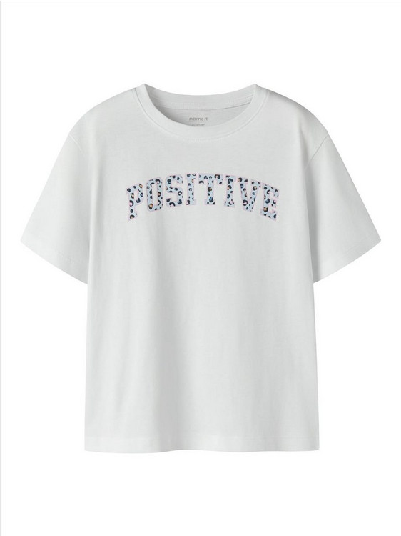 Name It Παιδικό T-Shirt Κοντομάνικο Λευκό 13254496