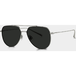 Bolon BV1037 C90 Γυαλιά Ηλίου Aviator Μεταλλικά Ασημί με Μαύρο Φακό