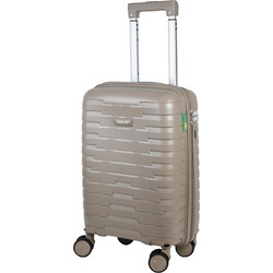 Colorlife 7950-05 Βαλίτσα Καμπίνας 50x30x17cm με 4 Ρόδες Μπεζ