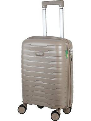 Colorlife 7950-05 Βαλίτσα Καμπίνας 50x30x17cm με 4 Ρόδες Μπεζ