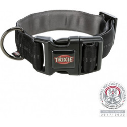 Trixie Softline Elegance Extra Κολάρο Σκύλου Μαύρο 3.8x55-70cm