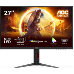 AOC U27G4XM MiniLED IPS HDR Gaming Monitor 27" 3840x2160 4K UHD 160Hz 1ms