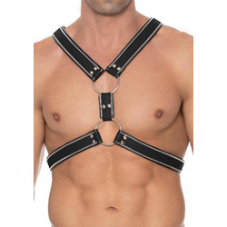 Ouch! Z Series Scottish Leather Λουριά Δεσίματος Μαύρα