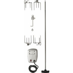 Napoleon Rotisserie Kit Ανοξείδωτη Σούβλα για Κοκορέτσι με Μοτέρ BI/BIG32
