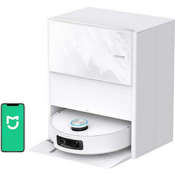 Dreame Aqua Ultra Track White RLH31CE-WH Σκούπα Ρομπότ για Σκούπισμα & Σφουγγάρισμα με Χαρτογράφηση και Wi-Fi