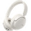 QCY H2S Lite Ενσύρματα & Ασύρματα Bluetooth Ακουστικά Over Ear με Noise Cancelling Λευκά