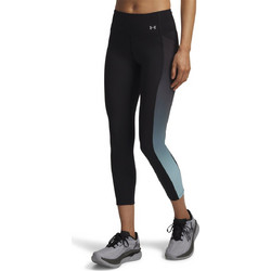 Under Armour Γυναικείο Κολάν 7/8 Ψηλόμεσο Μαύρο Τιρκουάζ 6009495-001