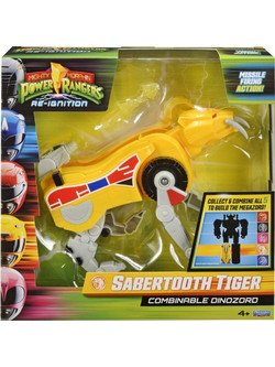 Playmates Toys Mighty Morphin Power Rangers Sabertooth Tiger