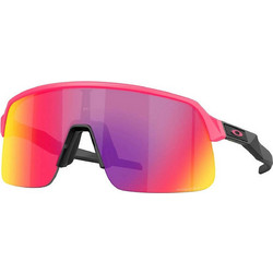 Oakley OO9496 14 Ανδρικά Γυαλιά Ηλίου Μάσκα Κοκάλινα Μαύρο Ροζ με Ροζ Φακό