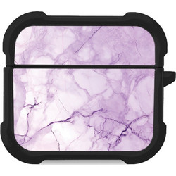 Sonique Marble Series Θήκη Σιλικόνης για Apple AirPods 3 Βιολετί