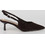 Steve Madden Korra Γόβες Slingback Δερμάτινες με Λεπτό Χαμηλό Τακούνι Καφέ 11003902-GCS