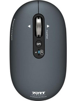 Port Designs Pure Ασύρματο Bluetooth Ποντίκι Black