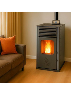 Mytherm Angela TA 30 Grey Σόμπα Pellet 30kW