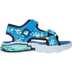Skechers Παιδικά Πέδιλα για Αγόρι Γαλάζια 402161L-BBLM