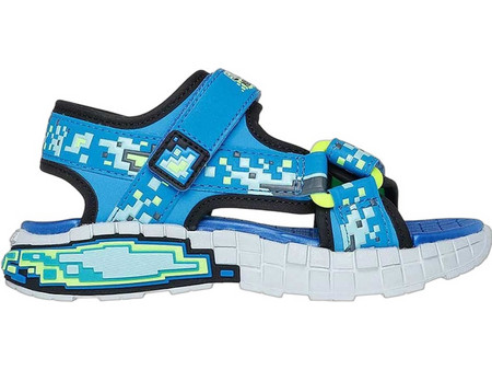 Skechers Παιδικά Πέδιλα για Αγόρι Γαλάζια 402161L-BBLM