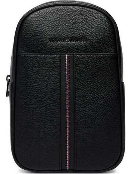 Tommy Hilfiger Ανδρική Τσάντα Ώμου / Χιαστί Μαύρη AM0AM14170-BDS