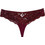 Cottonhill Γυναικείο Sexy String με Δαντέλα Μπορντό CH4534