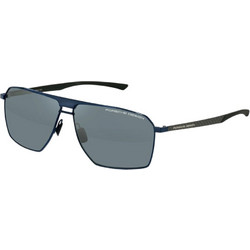 Porsche Design P8977 D Ανδρικά Γυαλιά Ηλίου Aviator Μεταλλικά Μαύρα με Μαύρο Φακό
