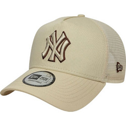 New Era New York Yankees 9FORTY Ανδρικό Καπέλο Jockey με Δίχτυ Snapback Υφασμάτινο Μπεζ 60771718
