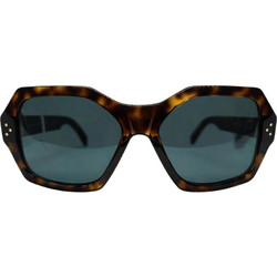 Celine CE40104I 52N Γυναικεία Γυαλιά Ηλίου Τετράγωνα Κοκάλινα Ταρταρούγα με Μαύρο Φακό