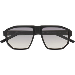 Kaleos CADE-1 Ανδρικά Γυαλιά Ηλίου Aviator Κοκάλινα Μαύρα με Γκρι Φακό